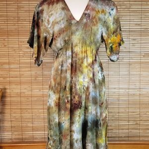 Divynestock Empire Waist Peasant Dress